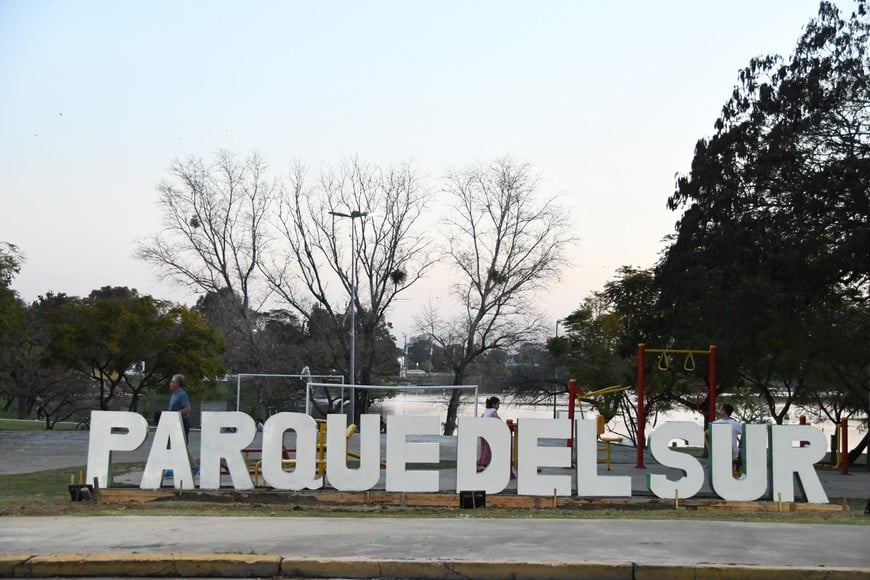 El Parque del Sur estrena letras corpóreas en su cabecera