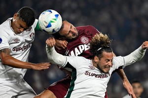 Lanús vs Fluminense. Foto: @clublanus