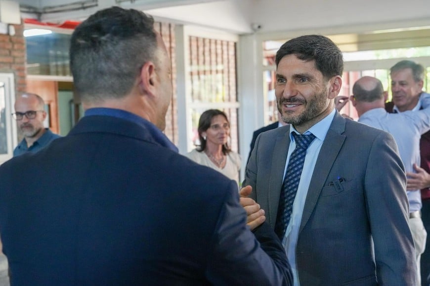 Pullaro destacó la importancia de la obra para consolidar a Santa Fe como capital deportiva del país.