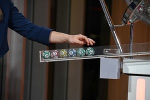 Sorteo de Quini 6. Manuel Fabatía.