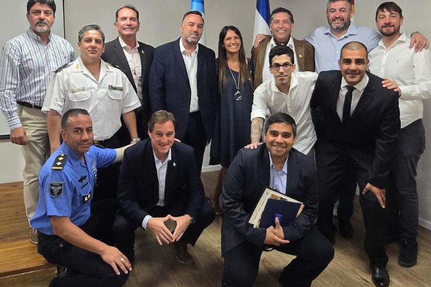 Los argentinos que participaron de la capacitación en Israel. Gentileza