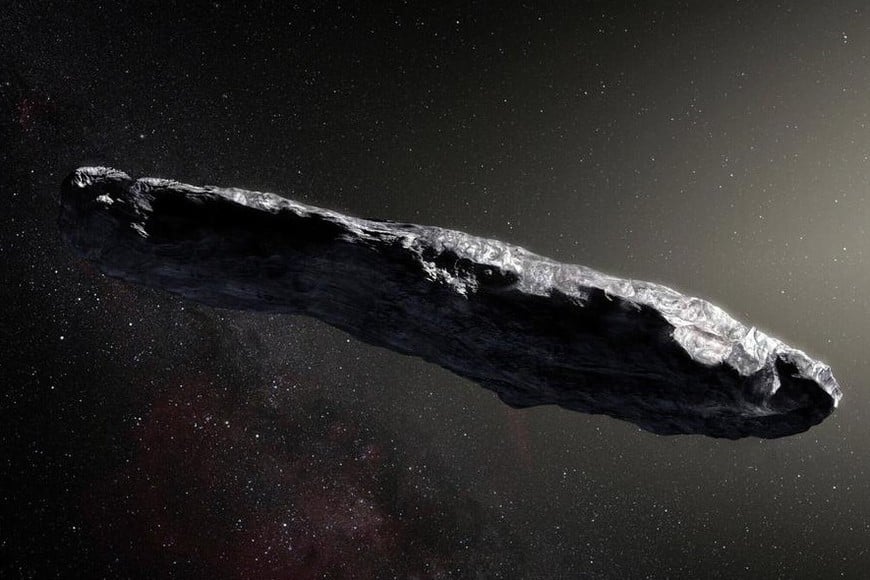 El objeto interestelar 'Oumuamua. NASA.