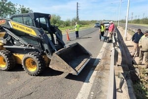 Las tareas se desarrollan en varios puntos del trayecto y abarcan diversas acciones.
