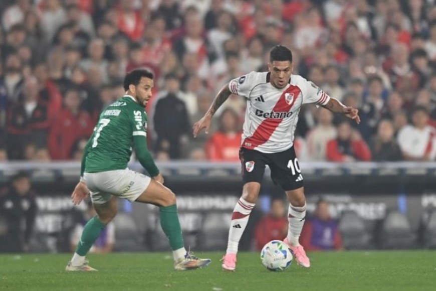 River vs Palmeiras. Foto: @RiverPlate