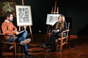 Entrevista con Candela Pietrapaolo en El Rosa Galisteo. Foto: Flavio Raina