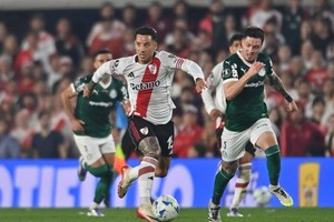 River vs Palmeiras. Foto: @RiverPlate