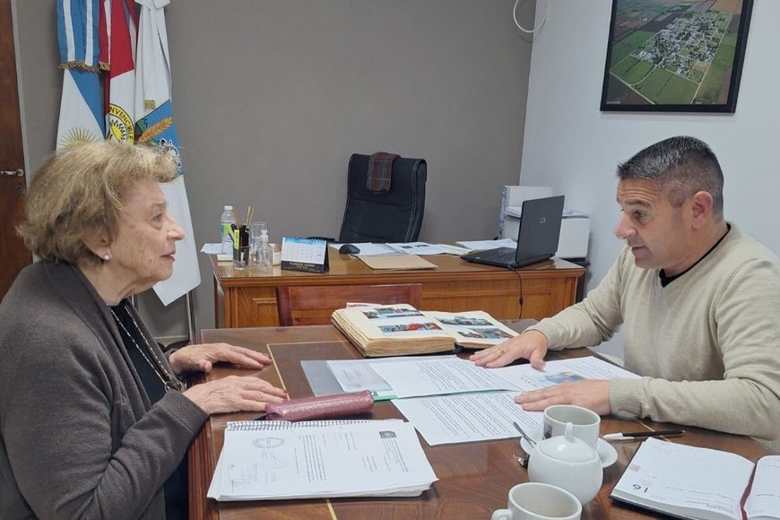 Osta y Beltramino avanzan en la recuperación del patrimonio histórico y cultural de la localidad.