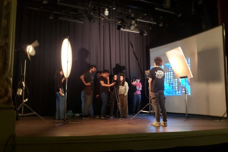 Rodaje miniserie “Las alas de Birri”, coproducción de Señal Santa Fe y la Escuela Provincial de Cine y Televisión de Rosario.