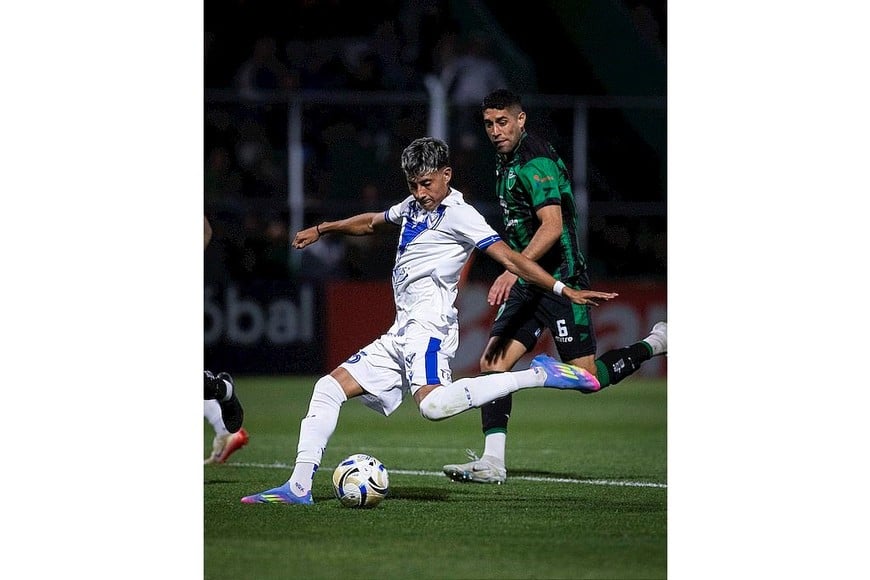 San Martín SJ vs Vélez. Foto: @Velez