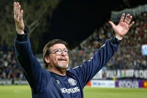 Alfredo Berti, DT de Independiente Rivadavia.