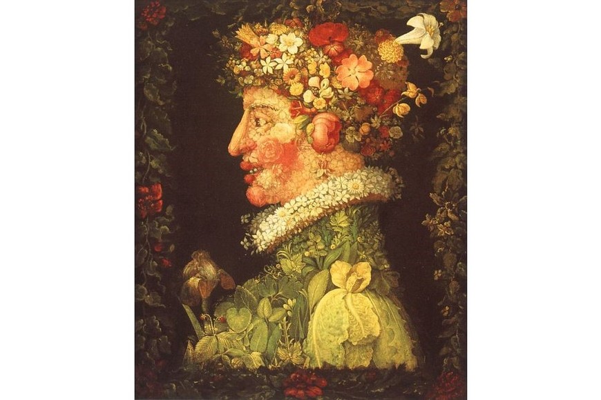 El rostro creado por Archimboldo. Foto: Museo del Louvre