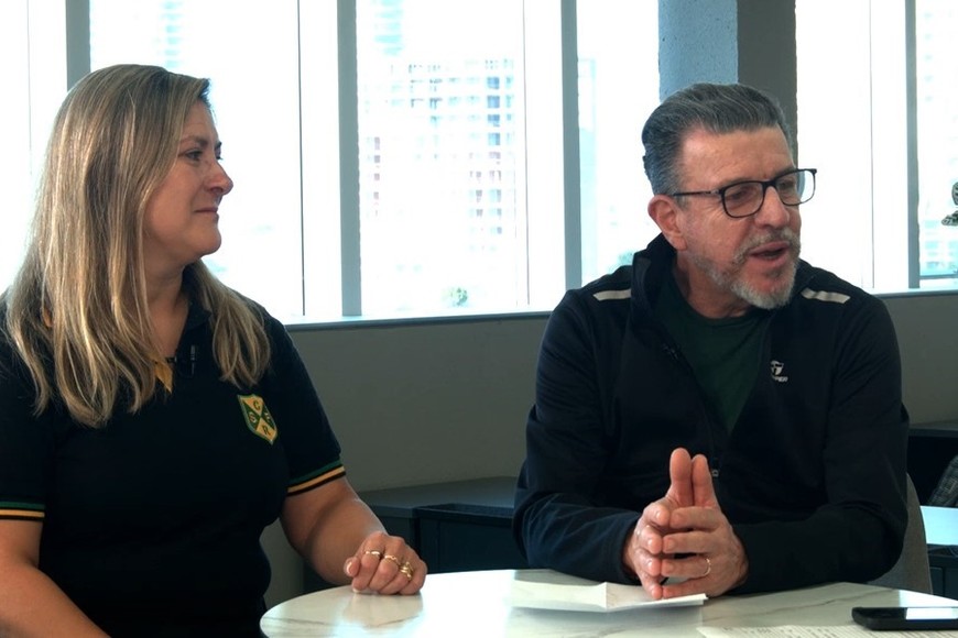 Donnet destacó el espíritu centenario del club y Gattamora resaltó el compromiso de los padres.