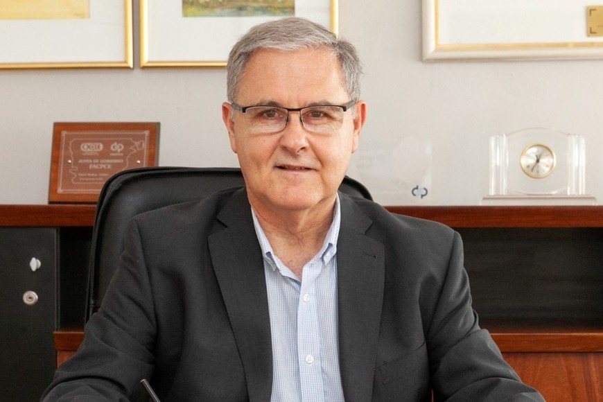 Gerardo Rico, presidente del Consejo de Profesionales de Ciencias Económicas de Santa Fe.