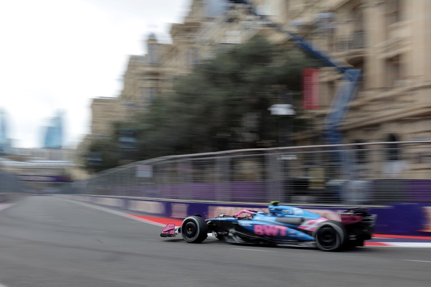 Formula One F1 - Azerbaijan Grand Prix - Baku City Circuit, Baku, Azerbaijan - September 20, 2025
Alpine's Franco Colapinto during practice REUTERS/Anton Vaganov