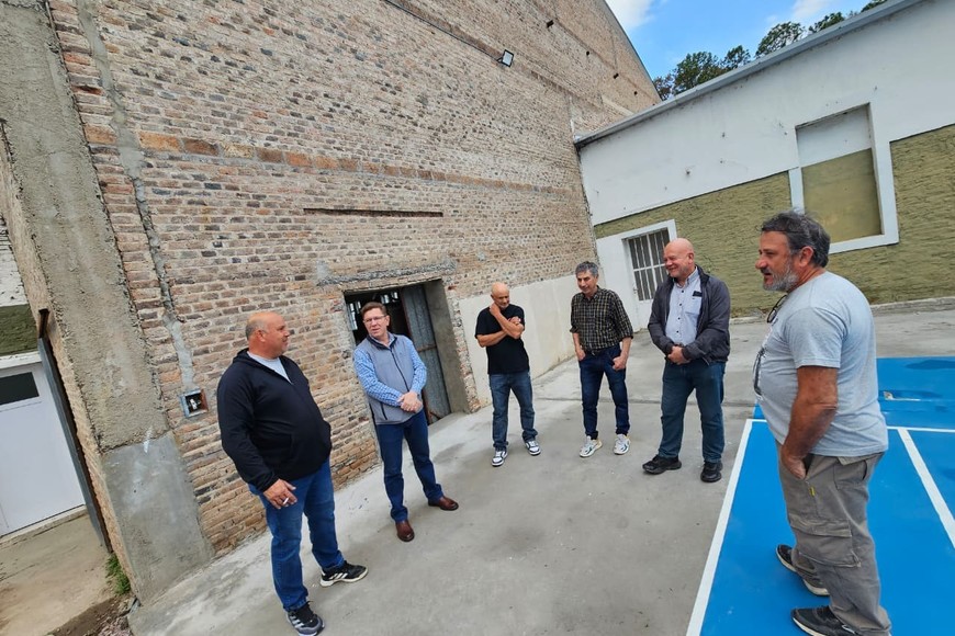 El senador provincial Rodrigo Borla completó una intensa agenda de visitas en el centro del departamento San Justo.