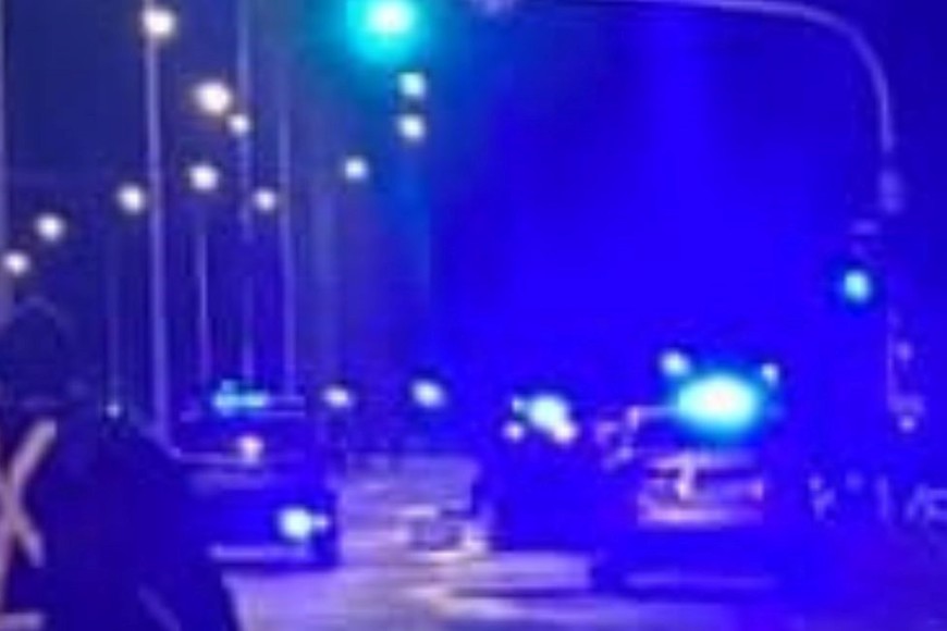 El trágico accidente ocurrió durante la noche del viernes. Foto: EL Litoral