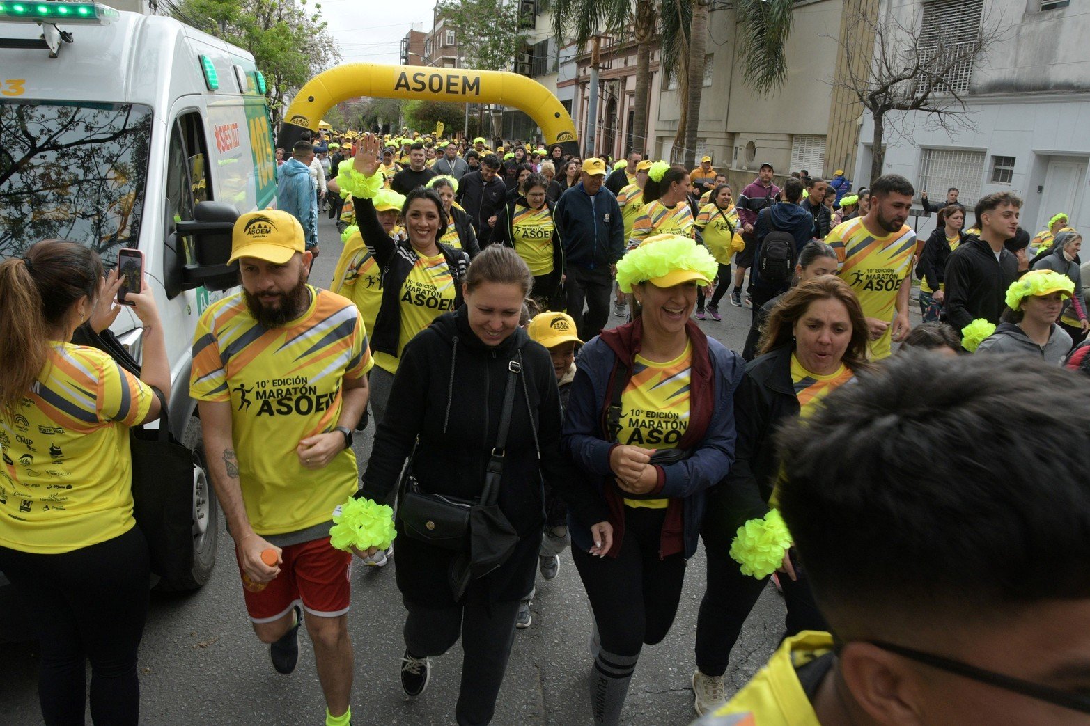 Exito total en la 10° maratón de ASOEM