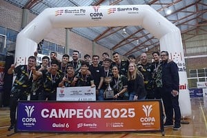 Los campeones. Foto: Copa Santa Fe