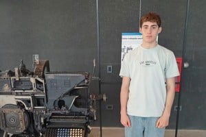 César Busca en su visita a El Litoral para contar detalles de lo que vivirá el mes que viene en Croacia.