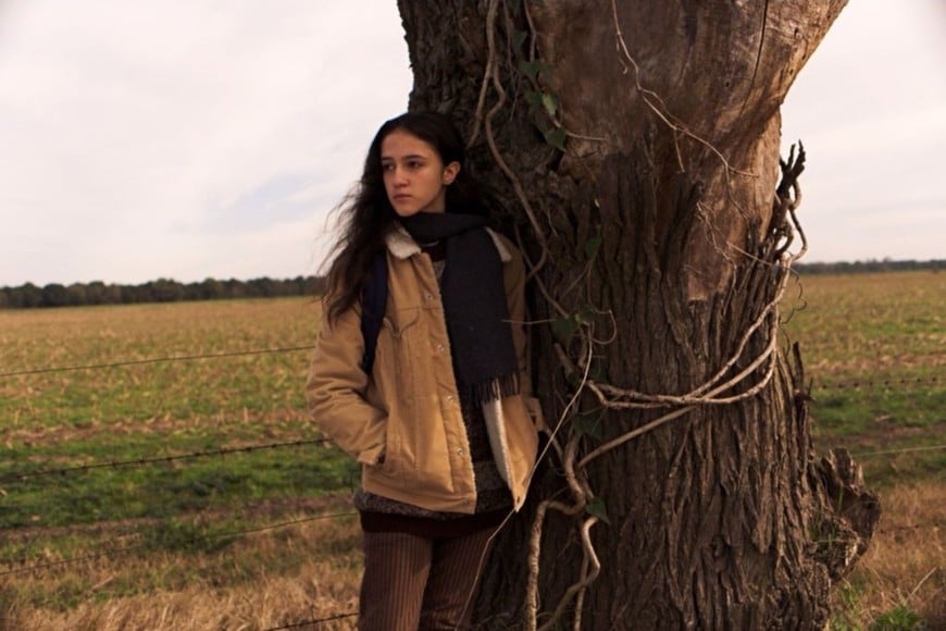 Fotograma de la película “El infierno de los vivos”, de Alberto Gieco, protagonizada por Cielo Eberhardt.