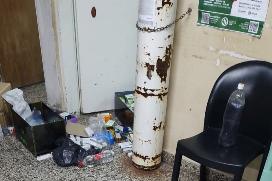 centro de salud Padre Cobo barrio Los Hornos Vandalismo