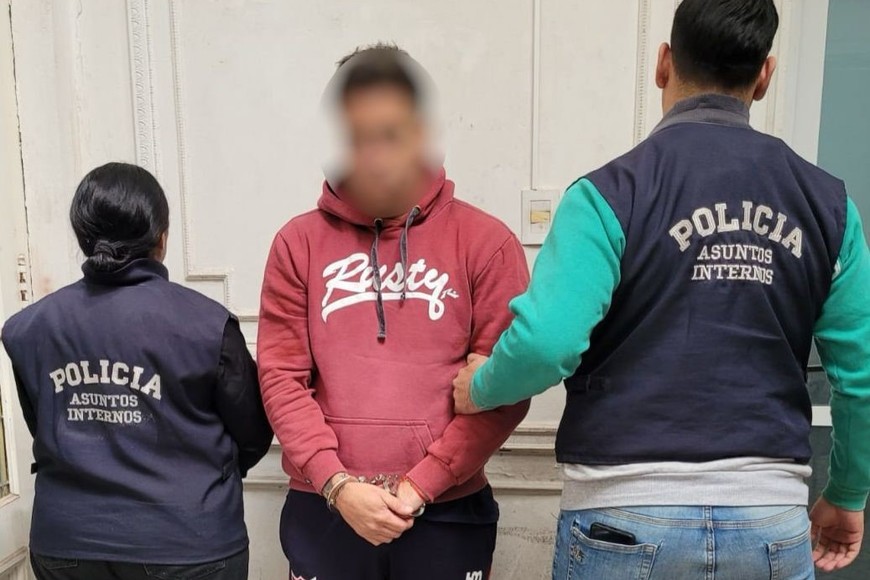 La detención tuvo lugar en Rosario tras operativos de Asuntos Internos y TOE.