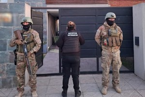 Junto a Ortigala cayó otro hombre, ambos imputados en una causa por extorsión.