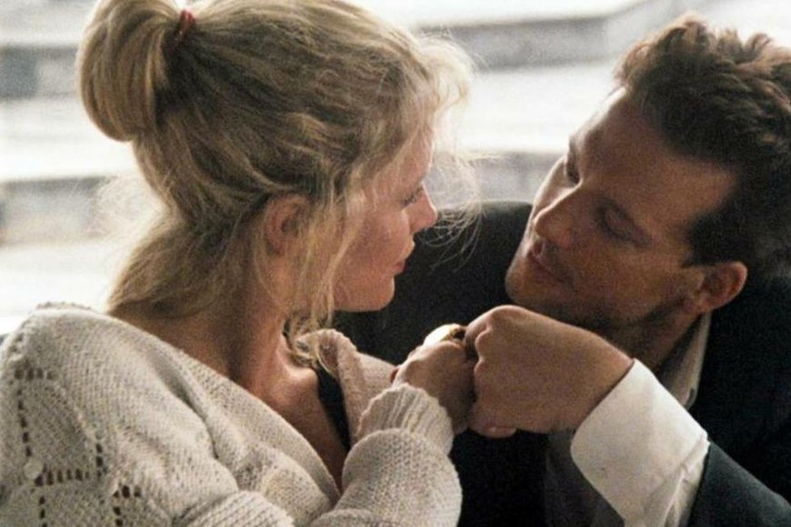 Con Kim Basinger en "9 semanas y media". Foto: MGM