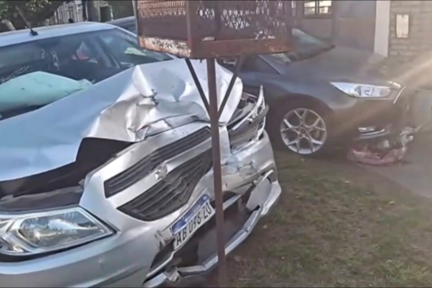 Santo Tomé choque heridos  CASTELLI 3148 SANTO TOME