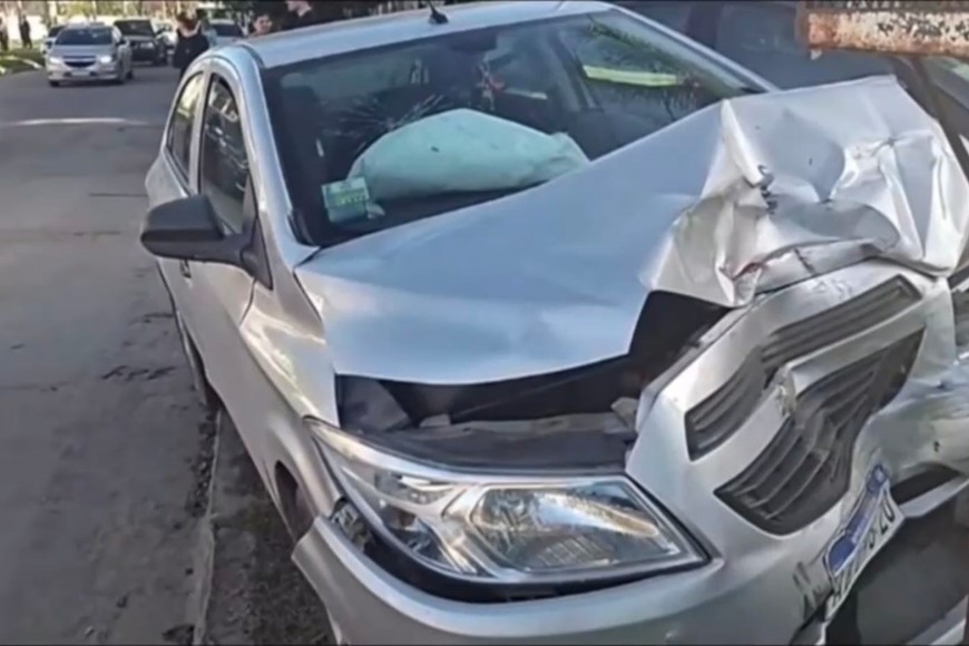 Santo Tomé choque heridos  CASTELLI 3148 SANTO TOME