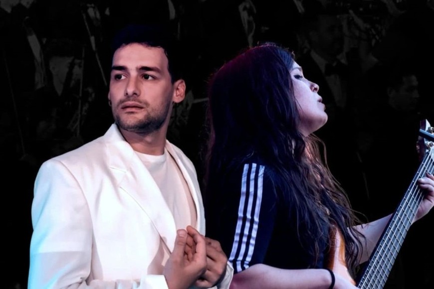 “Soda Stereo Sinfónico Coral”: Iván Visconti e Irene Marchi, los solistas vocales convocados.