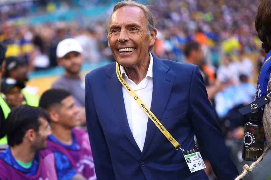 Miguel Ángel Russo, entrenador de Boca. Crédito: REUTERS/Hannah Mckay