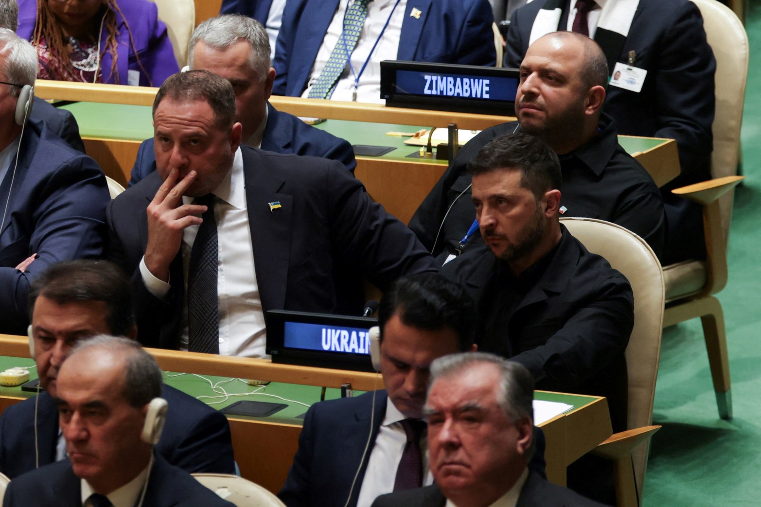 El presidente de Ucrania, Volodymyr Zelenskiy.