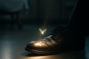 "(...) Sus alas de claridad tiemblan, retroceden, vuelven, como si quisieran retomar los rayos que dejaron atrás en el aire". Gentileza