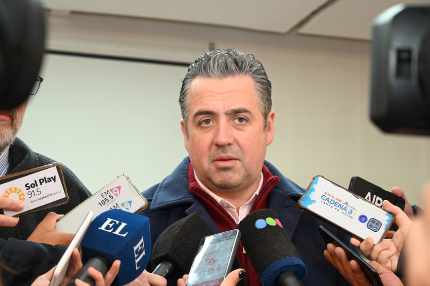 Ministro de Seguridad, Pablo Cococcioni. Créditos: Flavio Raina