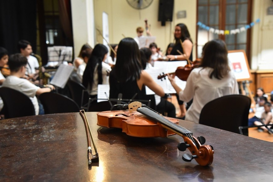 “Se está trabajando fuertemente con el objetivo de visibilizar y poner en valor a las escuelas orquestas y agrupaciones musicales", indicaron desde el Ministerio de Cultura.
