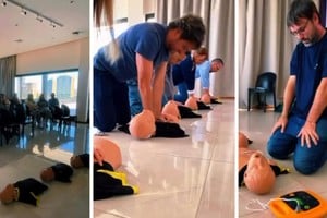 Clases teóricas y prácticas con muñecos simuladores