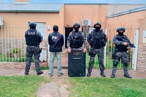 El 15 de septiembre pasado se realizaron dos allanamientos en Santo Tomé, en busca del acusado. Foto: Agencia