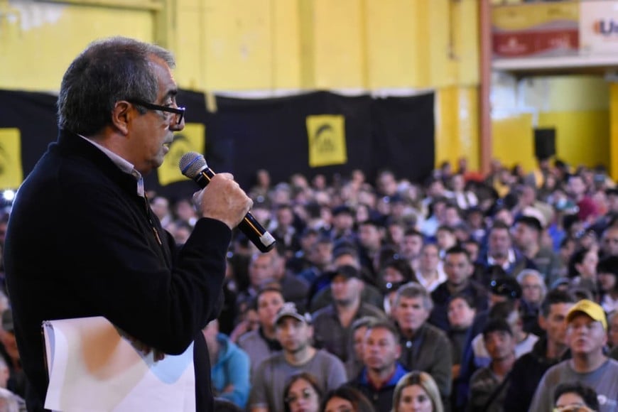 Juan R. Medina destacó la autonomía y transparencia de la gestión sindical.