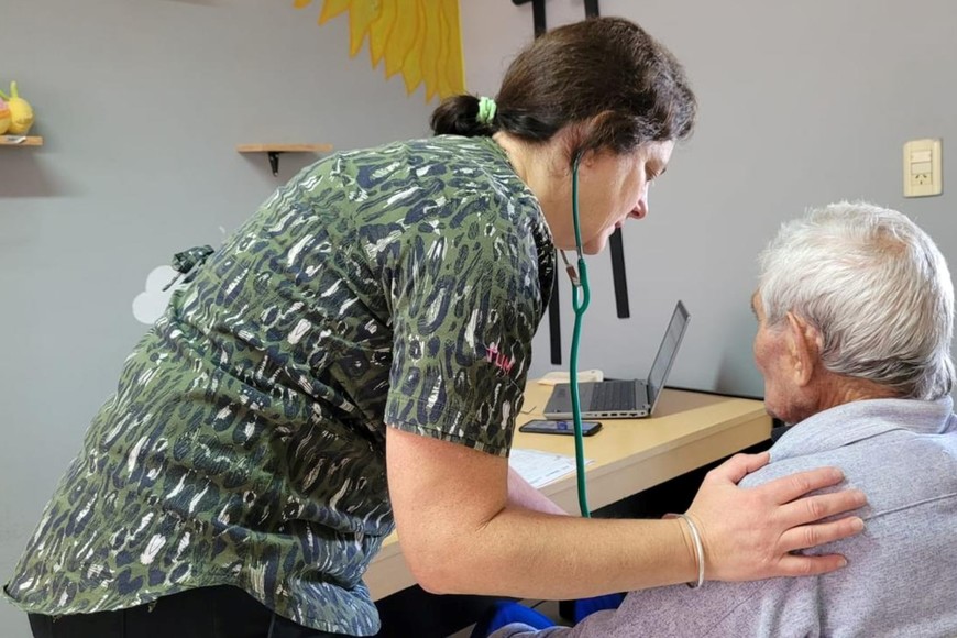La actividad también contó con la presencia de la directora de la Región de Salud-Nodo Ceres, Carina Dutto