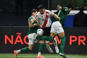 Palmeiras vs River. Foto: @RiverPlate