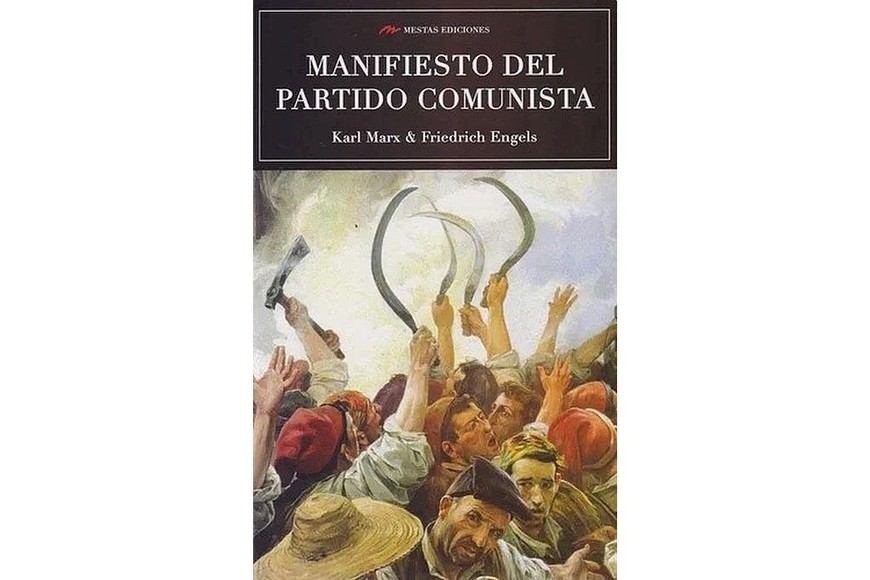 Portada de la edición del Manifiesto Comunista en español, publicada por Mestas Ediciones en 2017. Gentileza