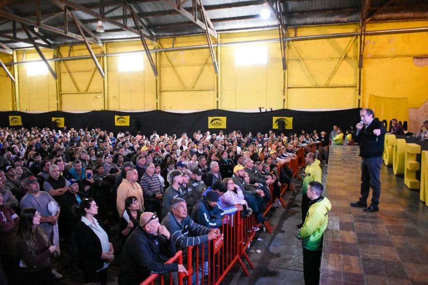 La conducción presentó punto por punto el balance económico del ejercicio 2024.