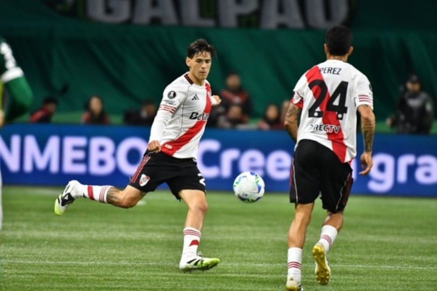 Palmeiras vs River. Foto: @RiverPlate