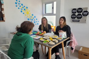 La actividad también contó con la presencia de la directora de la Región de Salud-Nodo Ceres, Carina Dutto