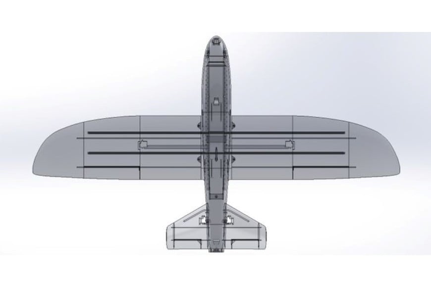 El prototipo fue construido íntegramente mediante impresión 3D. Foto: Gentileza.