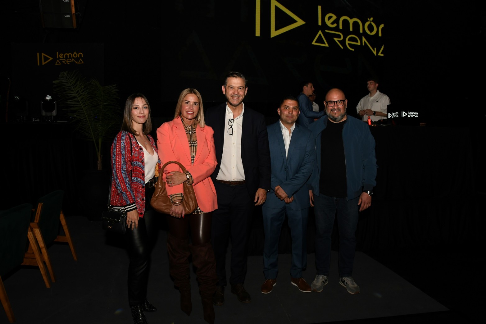 Victoria Savoia, María José Correa, Sebastián Mastropaolo, Leonidas Bonaveri y Carlos Suárez