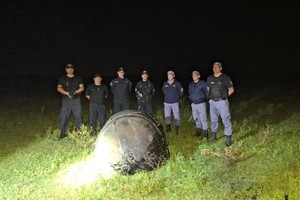 Quedó bajo resguardo y el lugar custodiado.