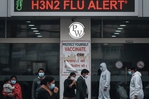 Los médicos hablan de una circulación muy intensa del virus.