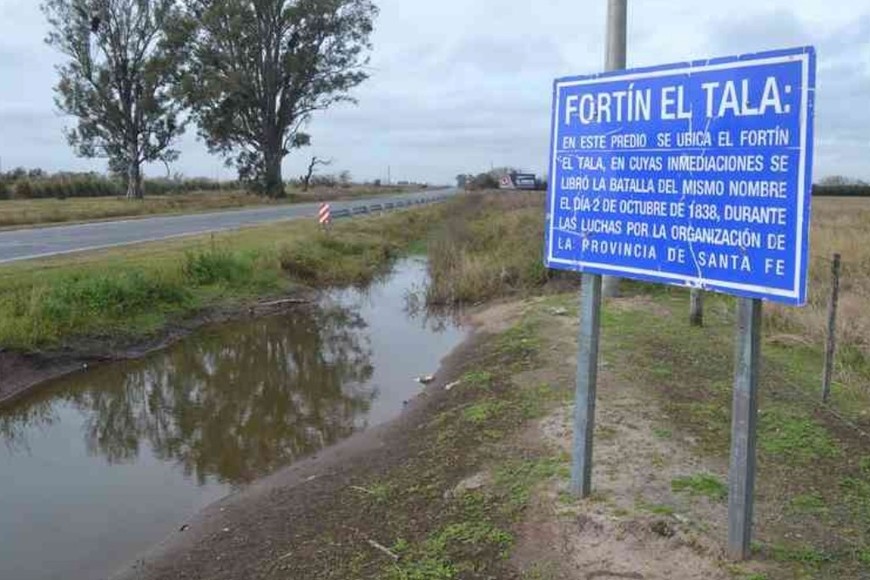 El Fortín El Tala fue declarado patrimonio histórico por su rol defensivo en la historia santafesina.